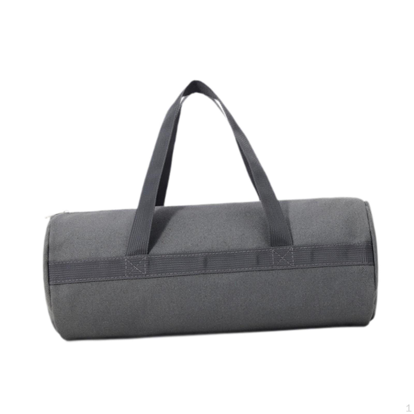 

Tent Stakes Bag Camping Equipment Storage Case for Picnic Travelling Black серый