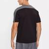 Emporio Armani EA7 Letter Patch Crew Neck Straight Fit Short Sleeve T-Shirt Men Tops Black 6RPT15-PJ02Z-11200