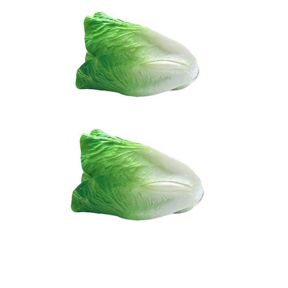 Unique Vegetable Car Decor Waterproof Car Trunk Decor Creative Simulation Lettuce Ornament  Travel