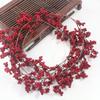 Xmas Red Berry Garland 1.8m Artificial Berry Garland for Fireplace Window Door Hanging Holiday Xmas Home Decor