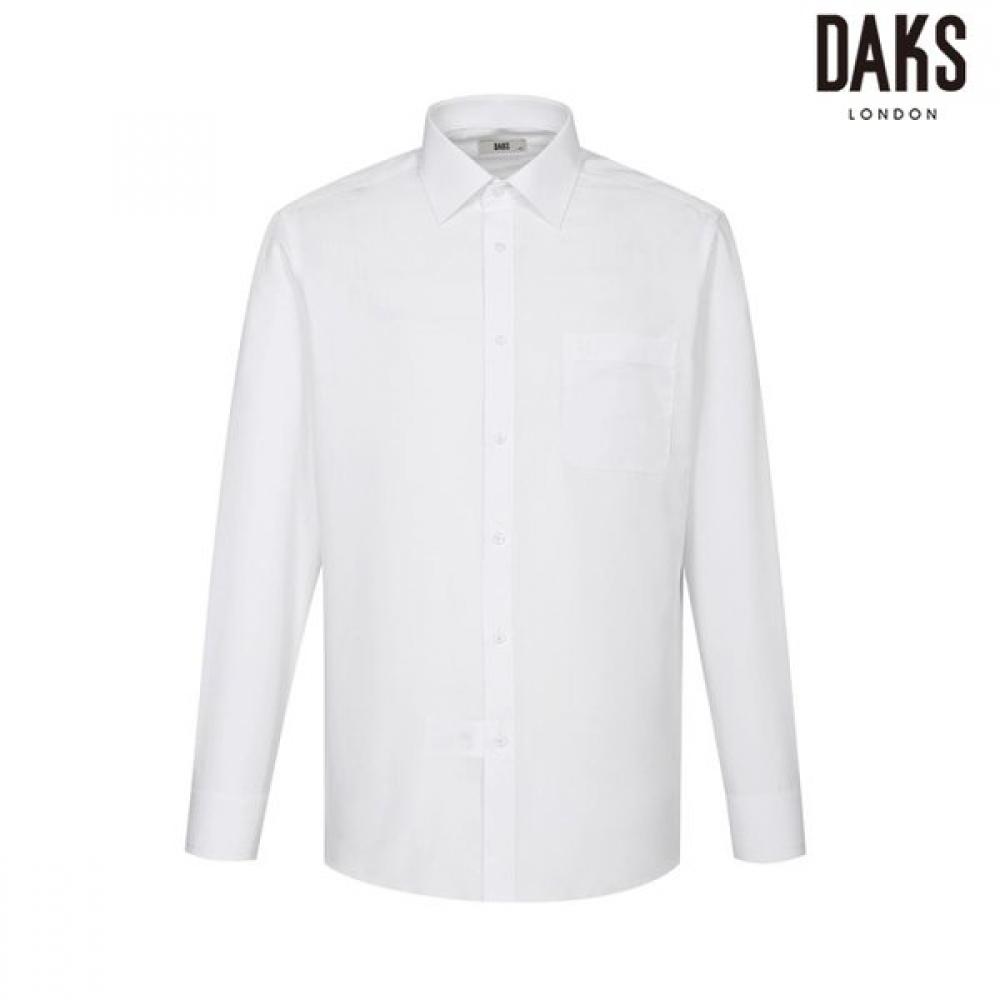 

DakS Men S Poly Blend eaSy Care Jacquard Regular Fit dreSS Shirt dmp1Shdl111a1 white/95