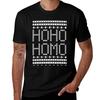 Ho Ho Homo Christmas Sweater Tshirt Daily Wear Print Tshirt
