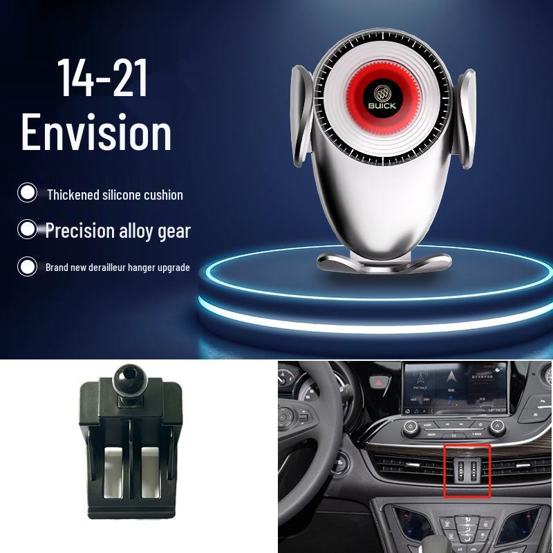 Buick Excelle Regal Verano GL8 Envision Car Phone Holder: New Navigation Gravity Mount