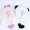 Plush Multifunctional Question Mark Shaped Pillow Ergonomic Support Cute Design For Travel Office Nap Home Relaxation