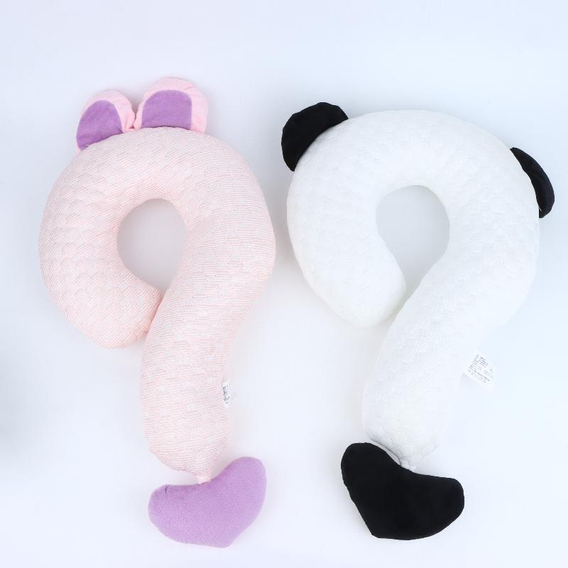 Plush Multifunctional Question Mark Shaped Pillow Ergonomic Support Cute Design For Travel Office Nap Home Relaxation