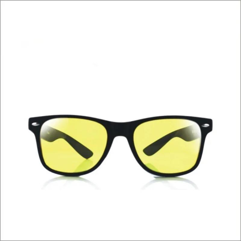 Унисекс квадратные желтые линзы — фото 6