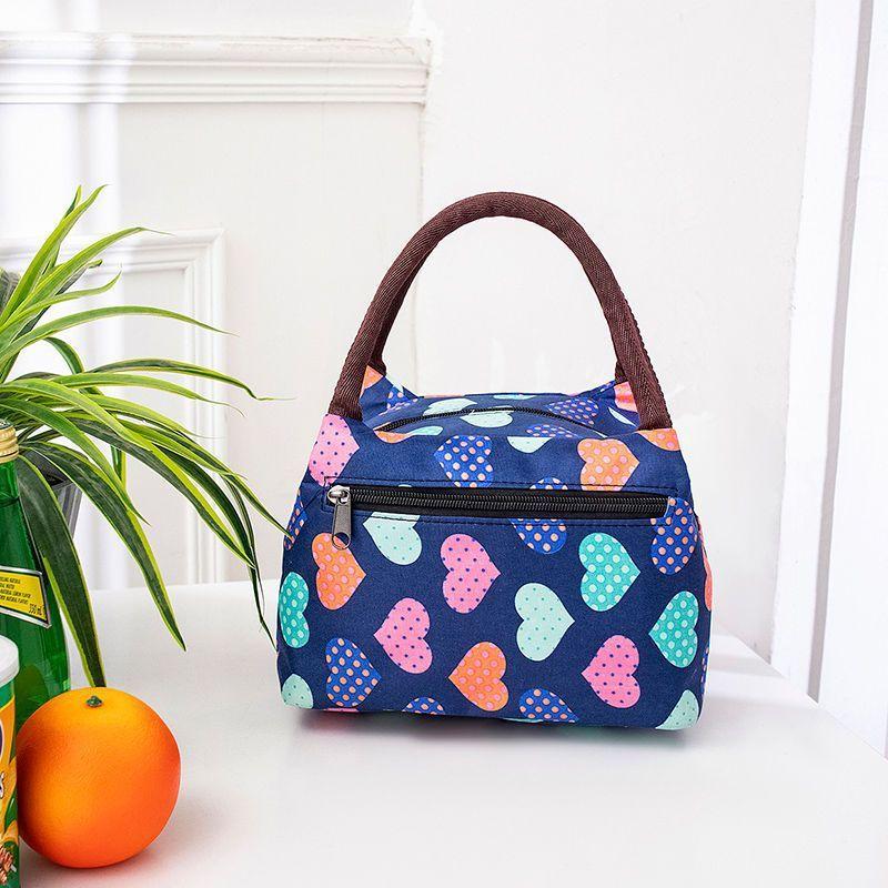 Polyester Lunch Bag With Insulated Design For School And Work Use