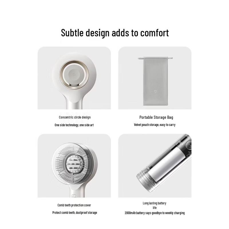 Xiaomi Smart Graphene Red Light Scalp Massager CN plug (adapter included)