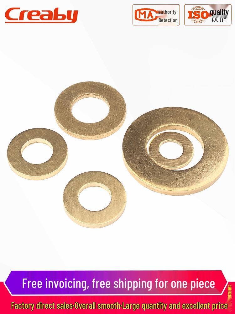 Ultra-Thin Brass Flat Washer Round Shim (Sizes M2-M20)