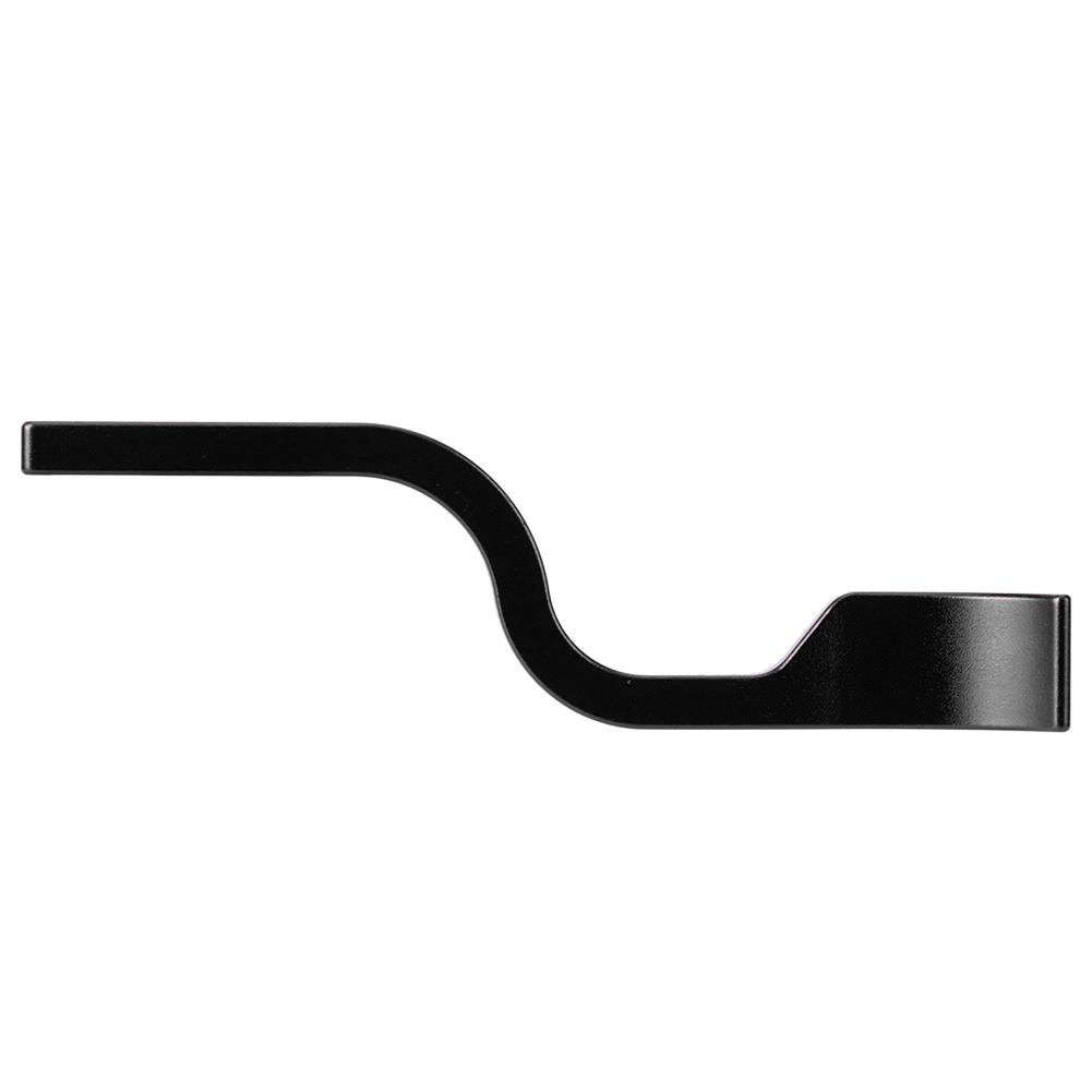 Camera Hot Shoe Finger Thumb Handle Aluminum Alloy Fit for Fuji X‑H1 Mirrorless Cameras(Black )