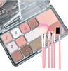 Mgl Twelve Color Low Saturation Pink Eyeshadow Palette For Daily Commute