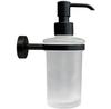 Palazzani Wall-mounted Black Matte Liquid Soap Dispenser 9943H938