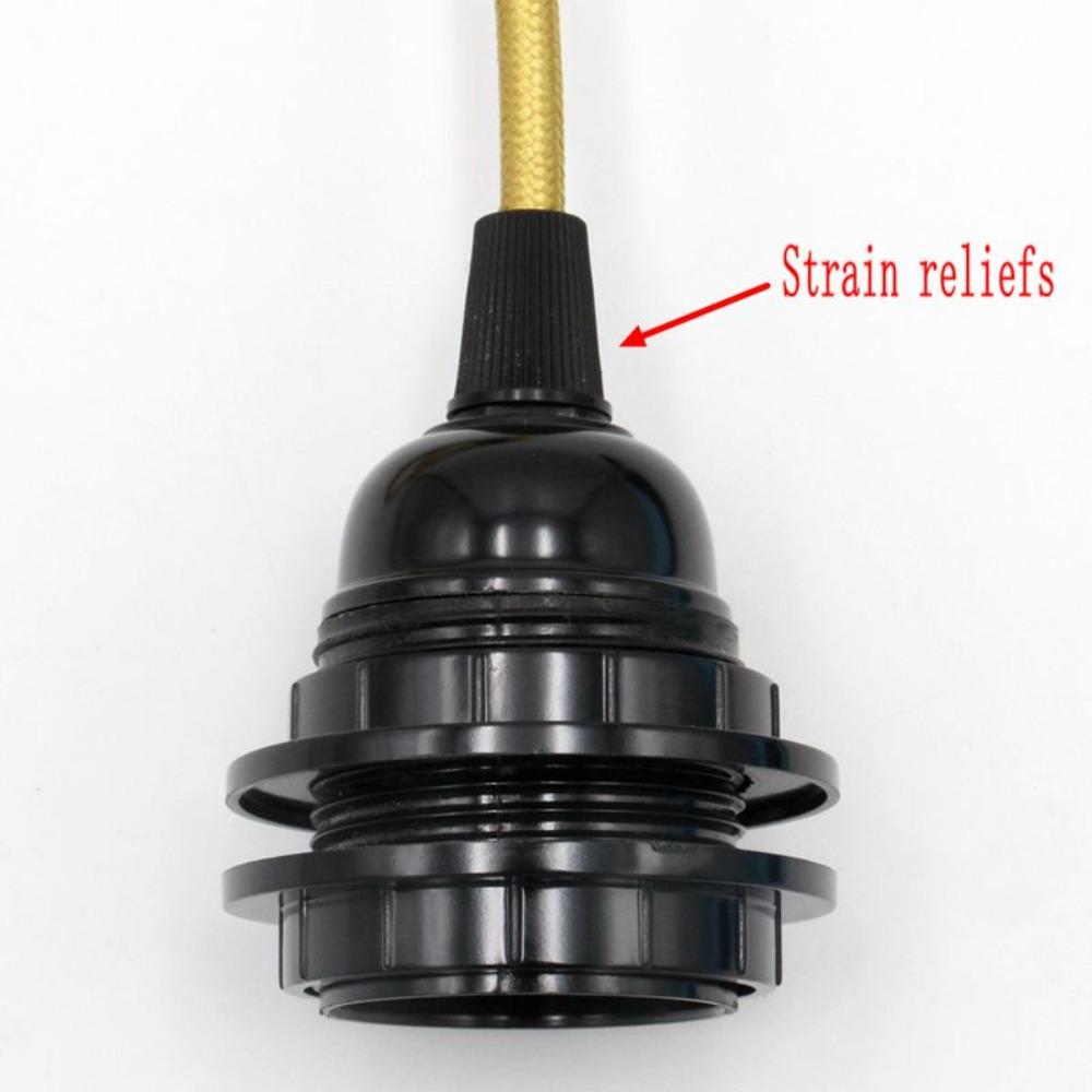 Accessories Fastening for Pendant Light Cord Grips Wire Clip Cable Strain Relief Cable Clamp