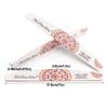 SunShine Half-Moon Wooden Nail File - Thin, Textured, Washable, and Wear-Resistant