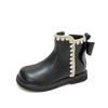 Girls short boots spring and autumn 2025 new children's boots women's treasure leather shoes princess boots autumn and winter girls Martin boots