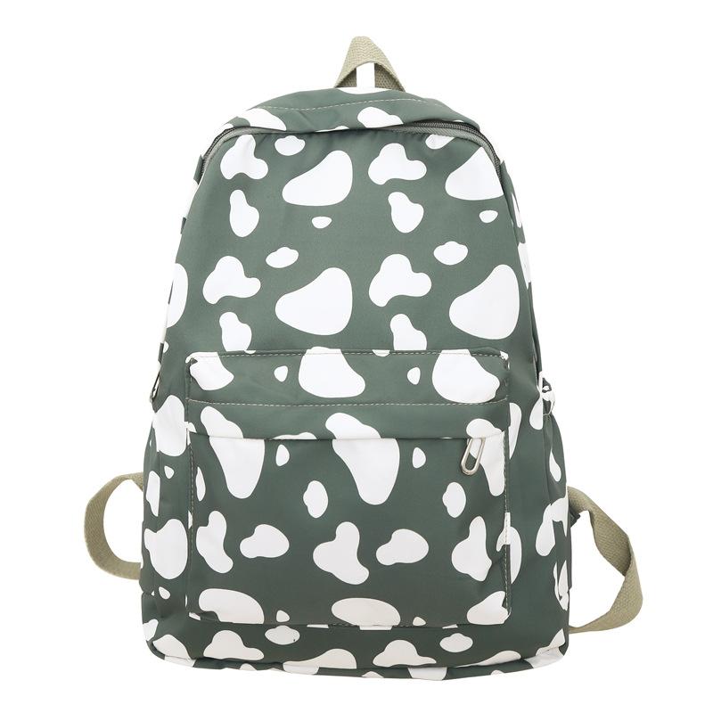 Schoolbag Mori small fresh college style school bag men and women cute cartoon cow backpack large capacity simple casual backpack