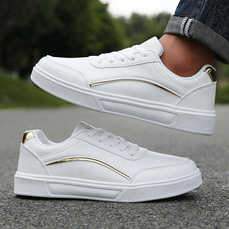 Men's Casual Shoes Fashion Breathable Skateboard Sneakers Anti Slip Tennis Walking Shoes Comfortable Men's Sneakers