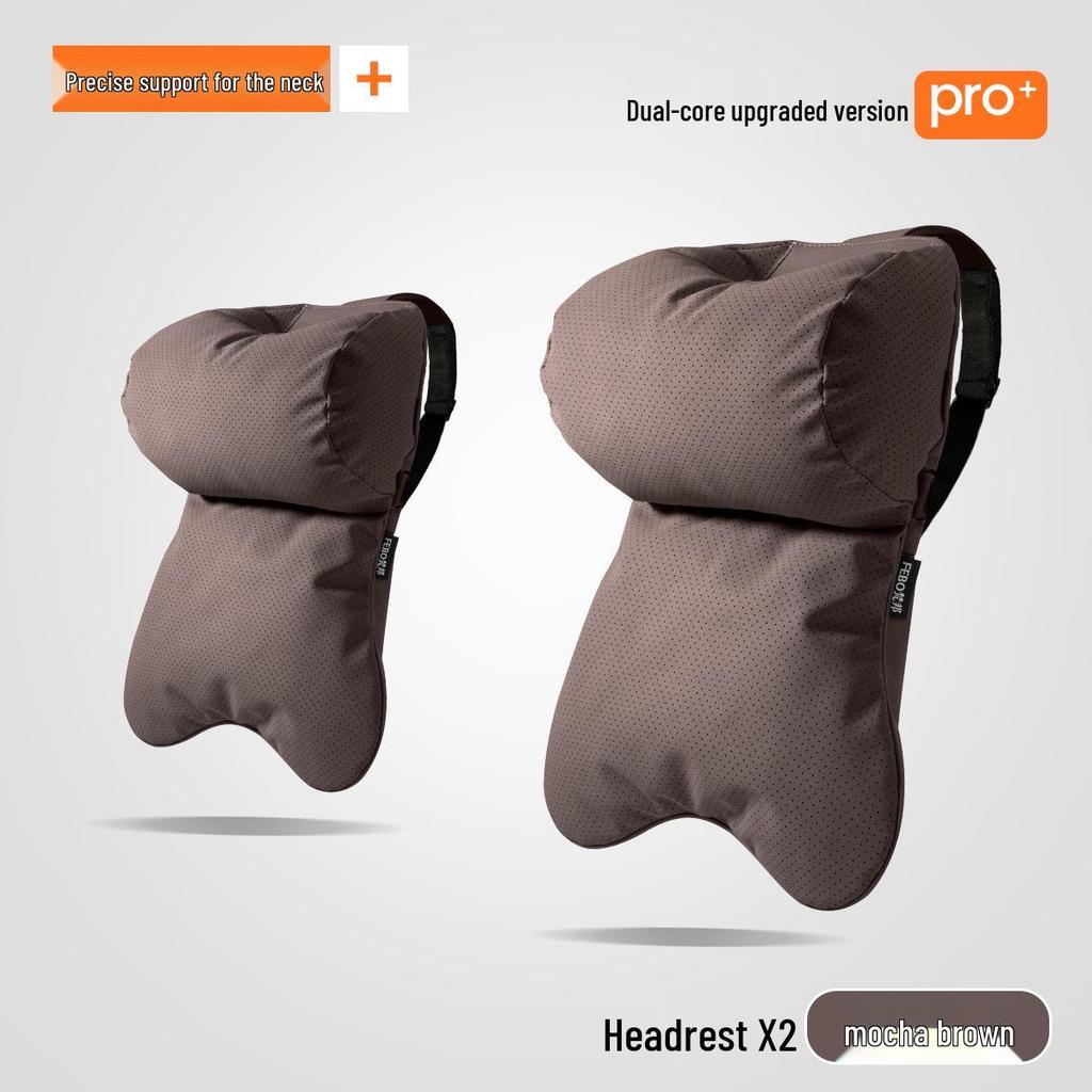 BYD Car Neck and Lumbar Support Pillow - Fits Qinplus, Songpro, Seagull, Seal, Han