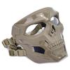 Halloween Skull Cosplay Tactical Mask - Nylon Protective Horror Facegear