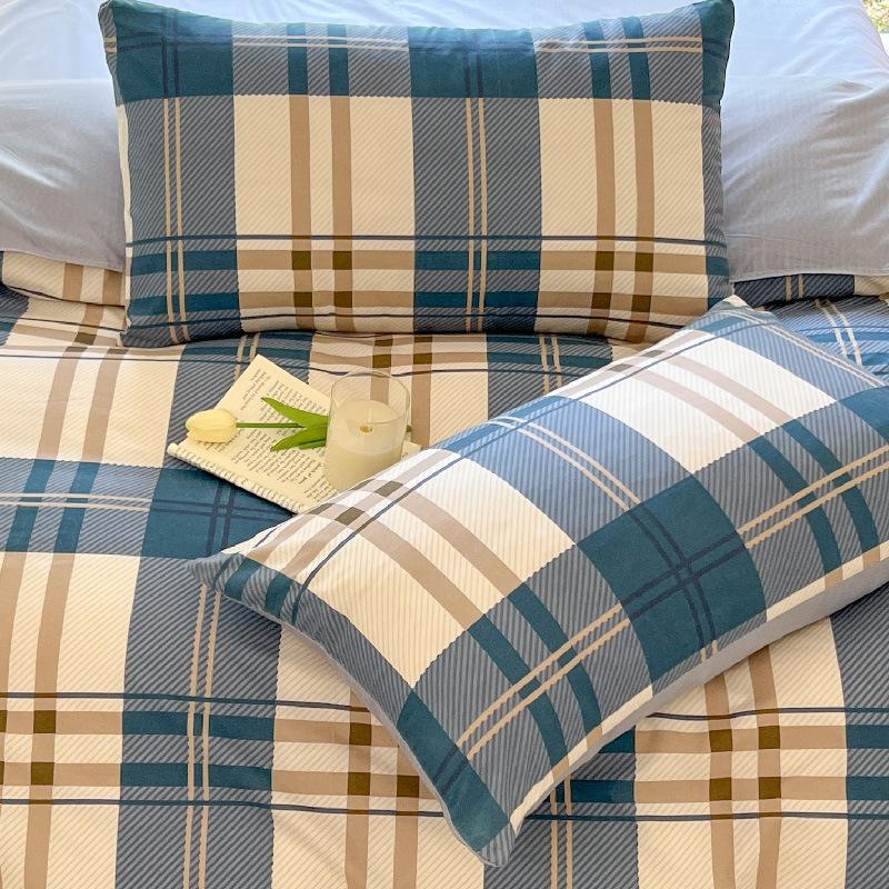 Kissenbezug Einfacher Kissenbezug Einzelstudentenwohnheim Bettwäsche 48*74cm Haushalt