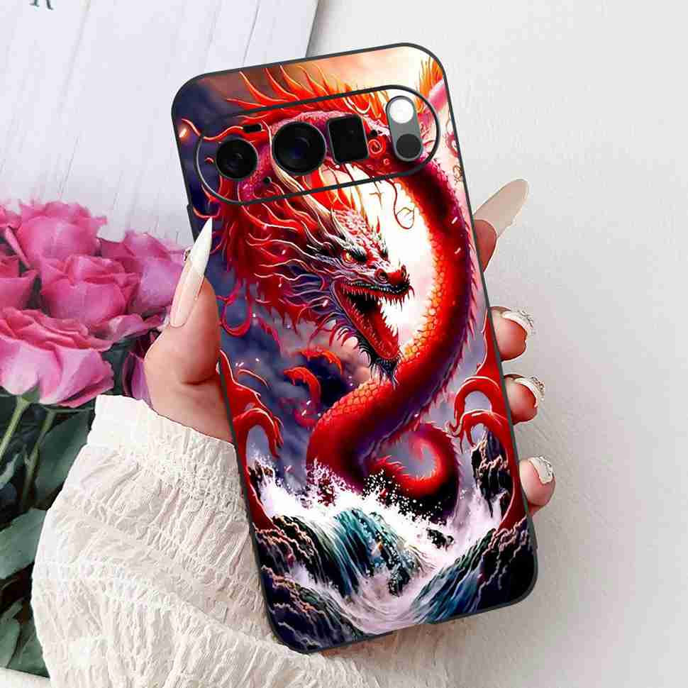 For Google Pixel 10 Pro Case Luxury Painted Covers 6.3" Soft Silicone Phone Case For Google Pixel 10 Pixel10 Pro Back Cover Capa