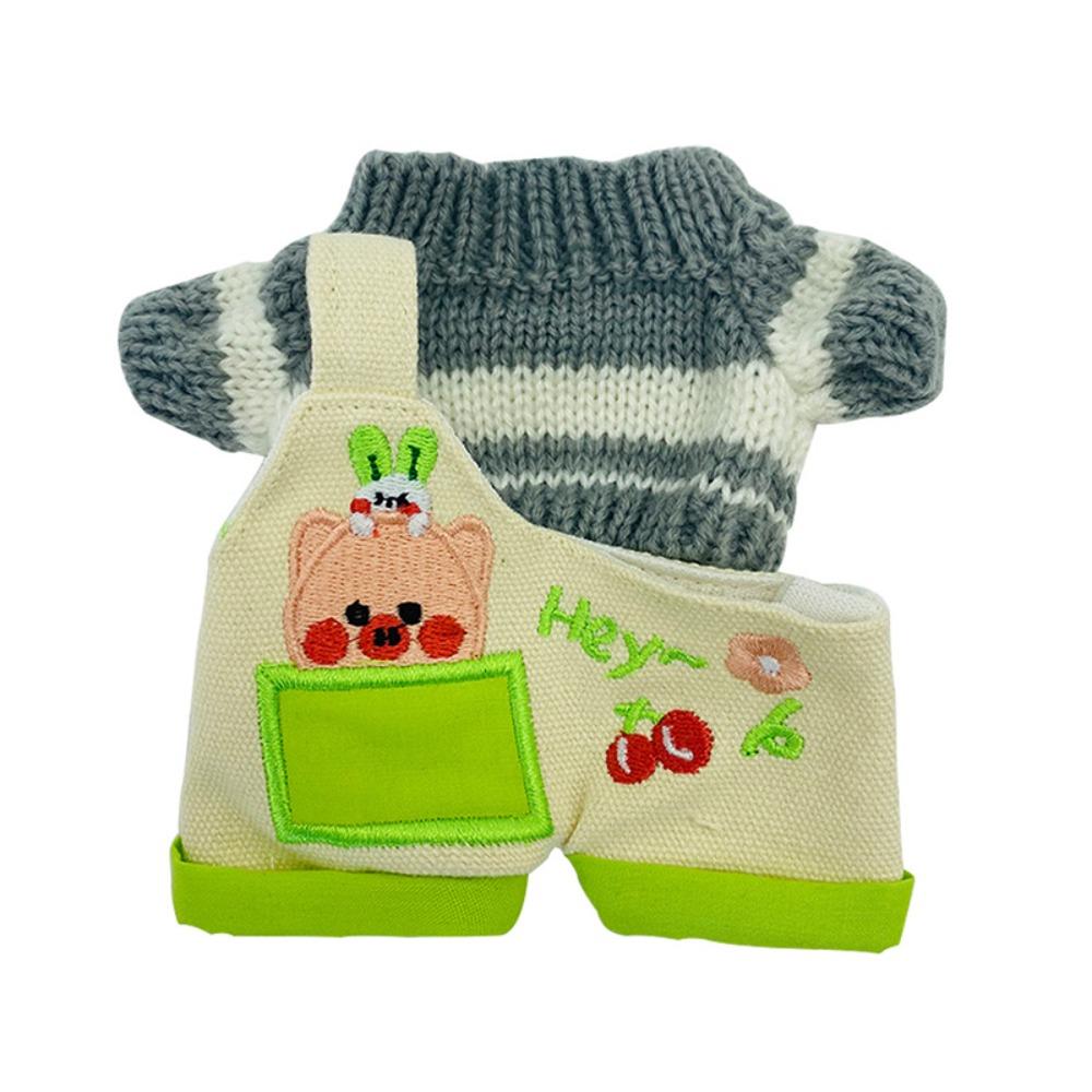 Replacement Outfit 20CM Cotton Doll Clothes Sweater Plush Toys Clothes Doll Accessory