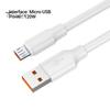 Datenkabel Hochstrom-Schnellladekabel 120W Micro-USB-Handy-Ladekabel Datenkabel für das Büro