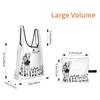 Large Capacity Eco Stylish Little Hattifattener Waterproof Tote Foldable Shopping Durable and Waterproof [HTSW] Bag, Moomin, My, Design, Bag, Bag,
