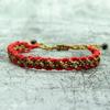 Noter Handmade Braided Lucky Red Thread Bracelet Adjustable Ethnic Braslet Men Women Friendship Braclet Yoga Meditation Brazalet