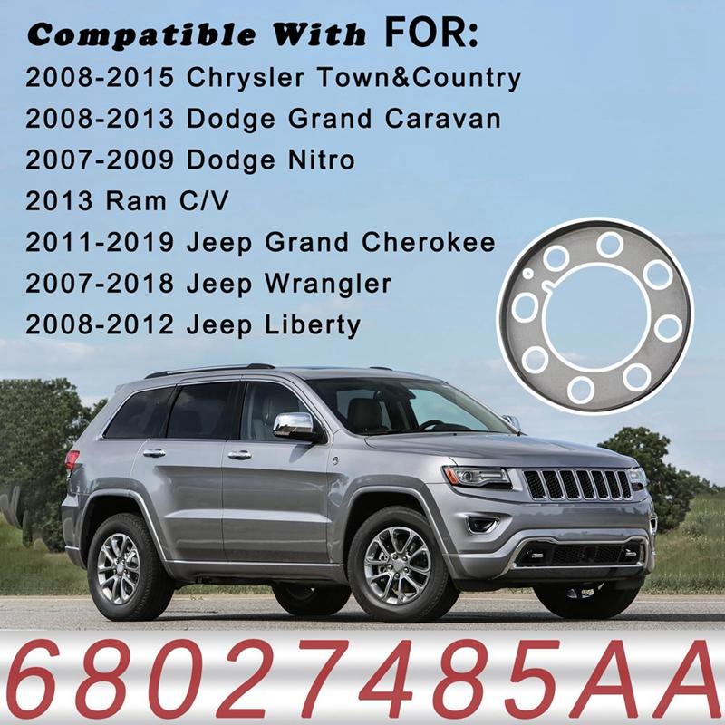 Шкив датчика коленвала для RAM Jeep Grand Cherokee WK 2014 - 2021 3.0 Дизельный двигатель 68027485AA 68493358AA как