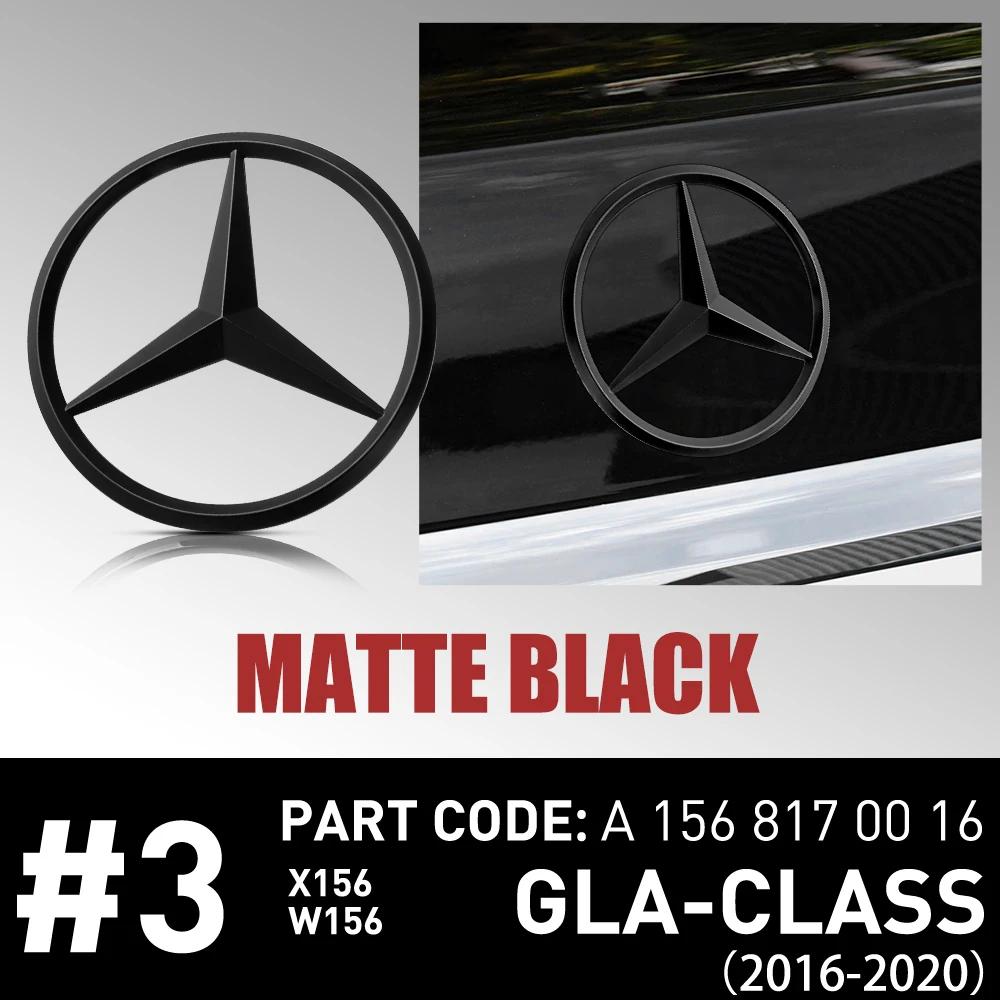 

GLC GLB Car Tail Emblem Cover Rear Badge Sticker for Mercedes Benz GLA180 201-2018 GLA200 GLA250 2017 2018 2019 2020 GLA45 AMG A 156 817 00 16