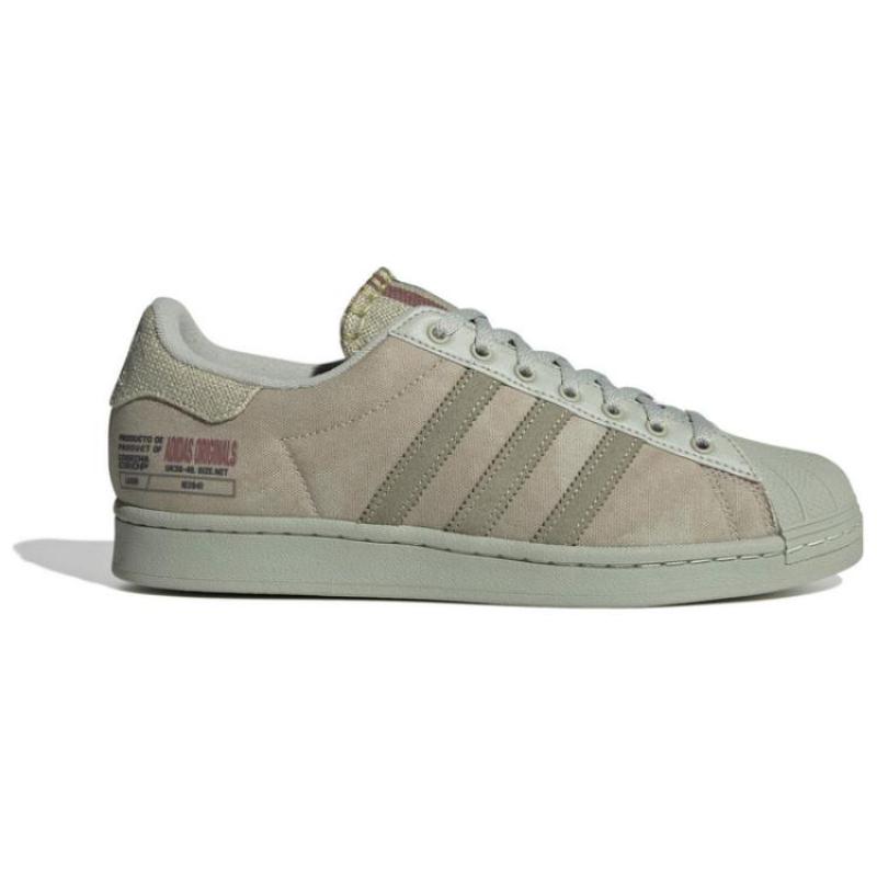 Adidas Oryginalne Sneakersy Superstar Zielono-Brązowe IE2941