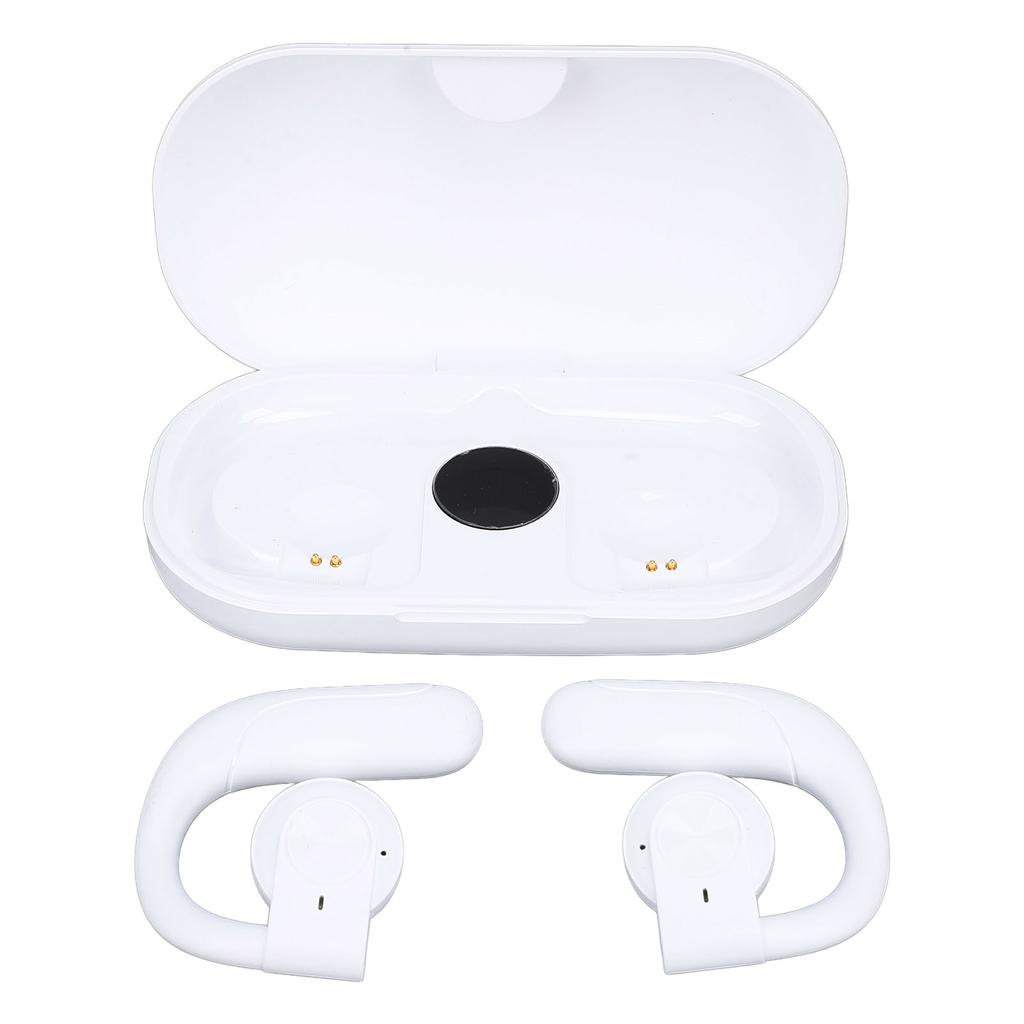 True Wireless Earbuds BT 5.3 Bone Conduction Ear Hook Headphone for Phone Tablet IPX7 Water Proof
