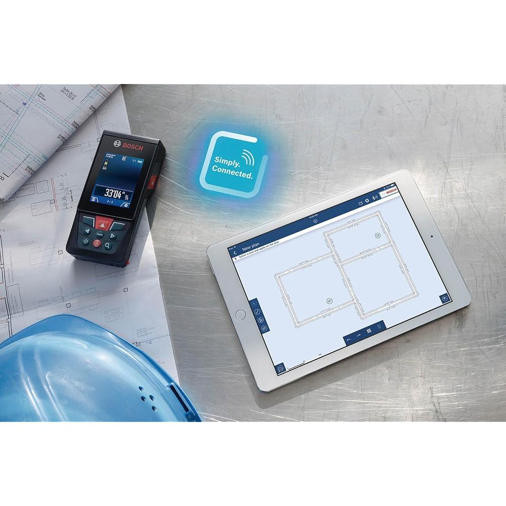 Bosch Professional GLM150C Data Transfer Laser Distance Meter [Genuine Product] Surveying Equipment