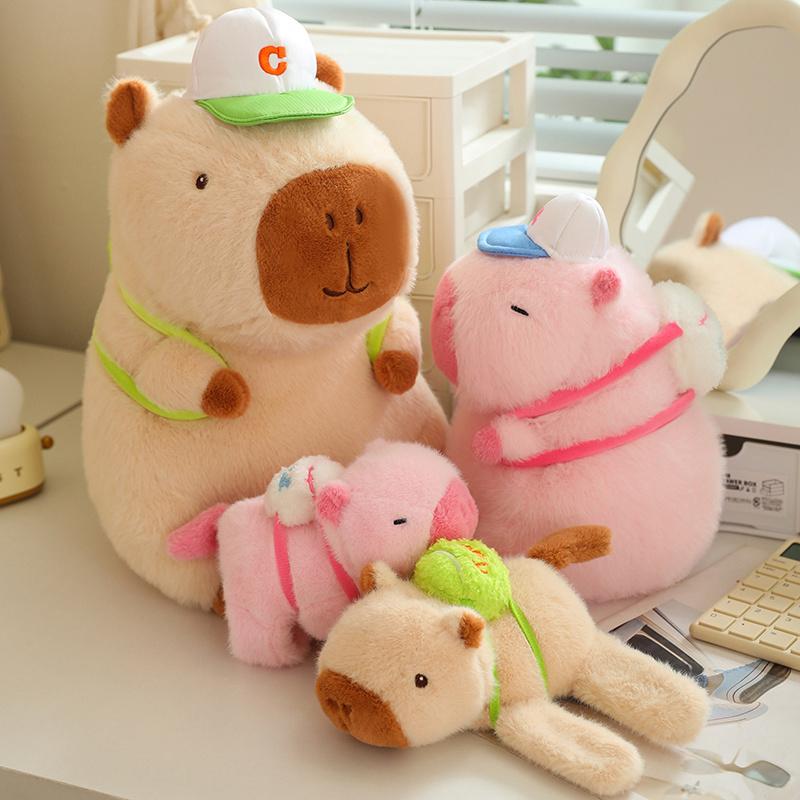New Imaginative Play Funny Plush Toy Capybara Doll Doctor Capybara Sports Capybara Cute Filling Animal Graduation Gift Idea