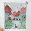 Quick Dry Kitchen Towel 4 Layer Cotton Gauze Pure Cotton Dish Cloth Tea Towel  Home Restaurant