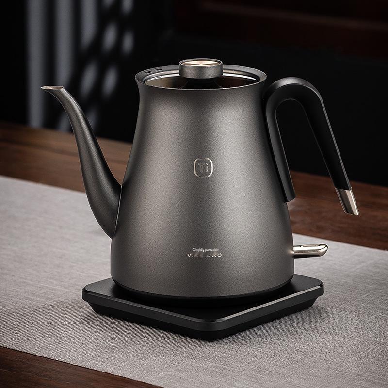 

Pure Titanium Electric Tea Kettle: Fast Heating, Large Capacity, Auto Shut-off for Household Brewing