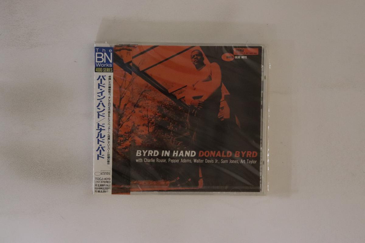 

CD ДОНАЛЬД БАЙРД - Byrd In Hand TOCJ4019 BLUE NOTE 1993 Япония Оби Джаз Б/У