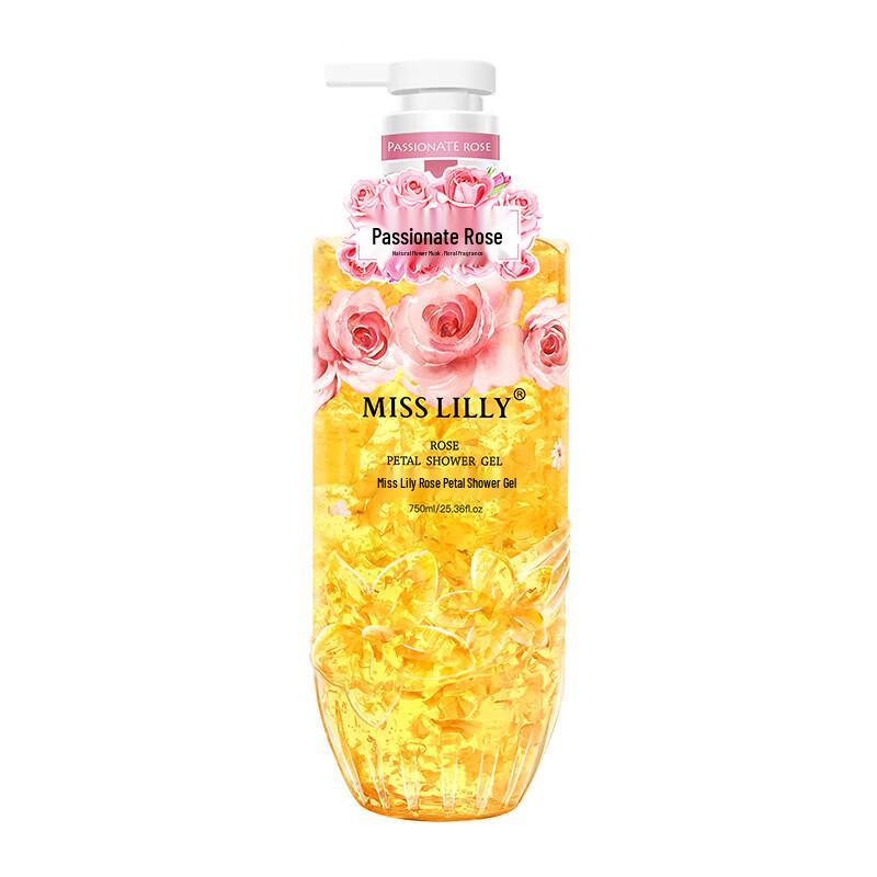 Miss Lilly Rose Fragrance Petal Shower Gel