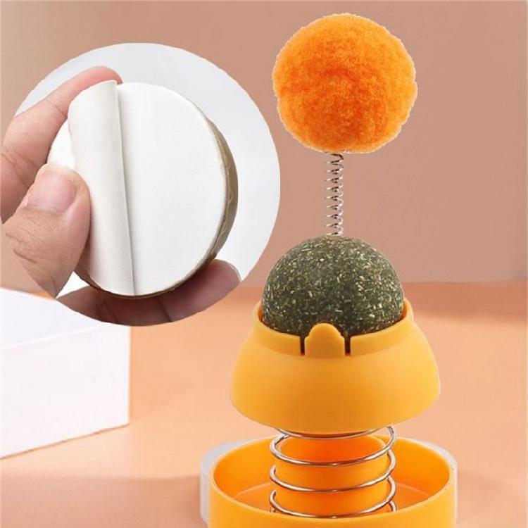 Cat Catmint Ball Tumbler Toy for Cat Improve Intelligence and Physical Abilities