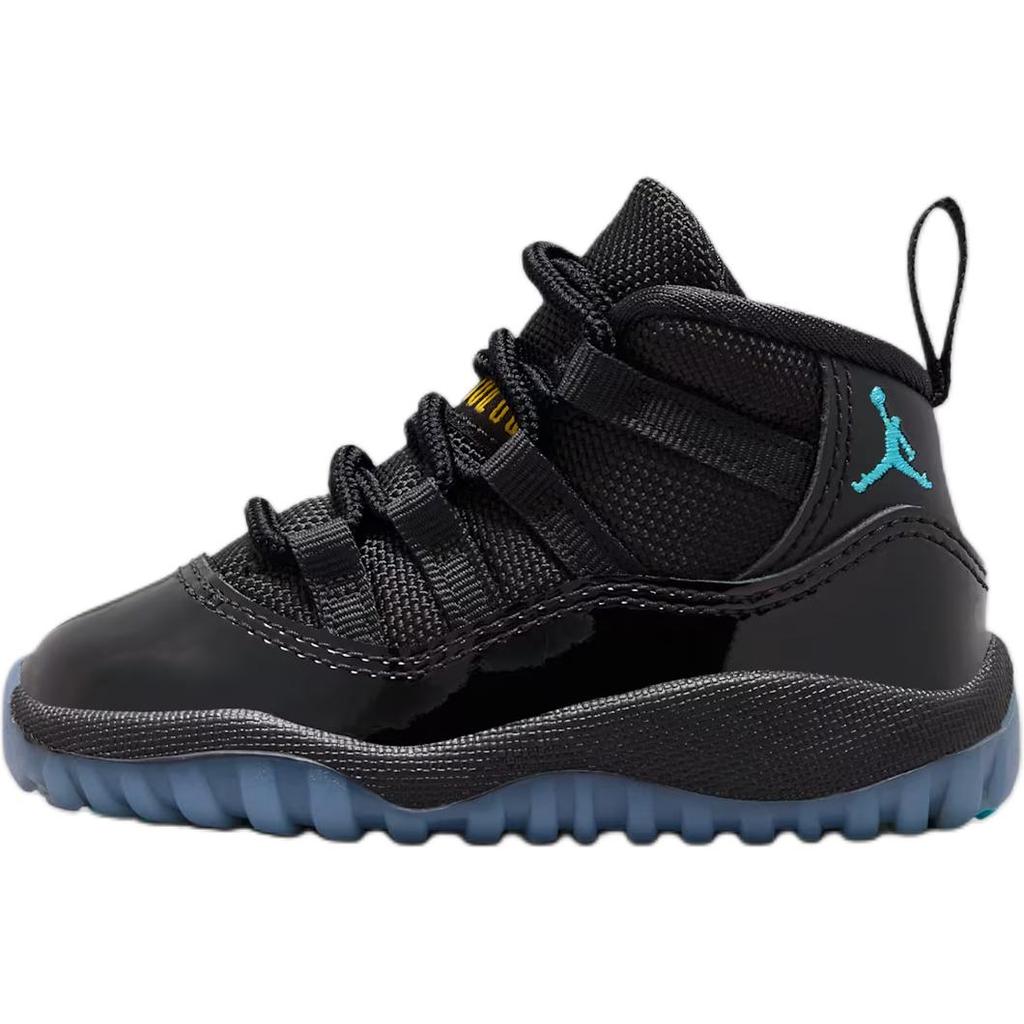 Tênis Bebê Air Jordan 11 Retro TD Gamma Blue 2025 Preto Varsity-Maize 378040-047