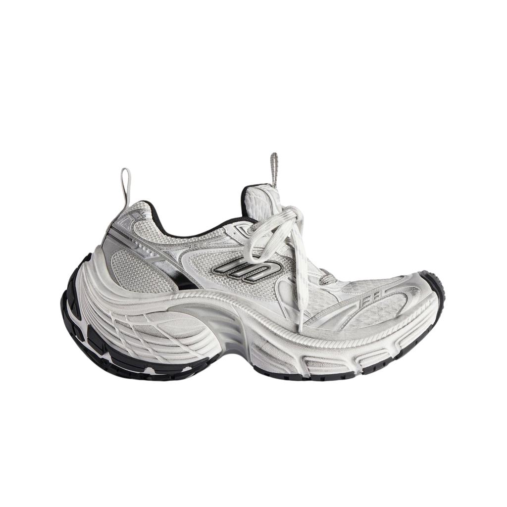 Balenciaga 10xl Sneakers White Grey Silver Black