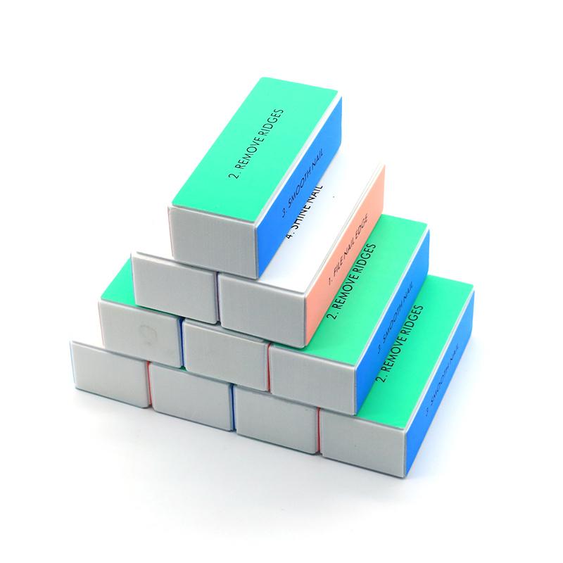 Nails Buffer Grind Buffing Block Pink Nail File For Pedicure Manicure Care Nail Art Sponge Buffer Polish Nail Accessories Tools