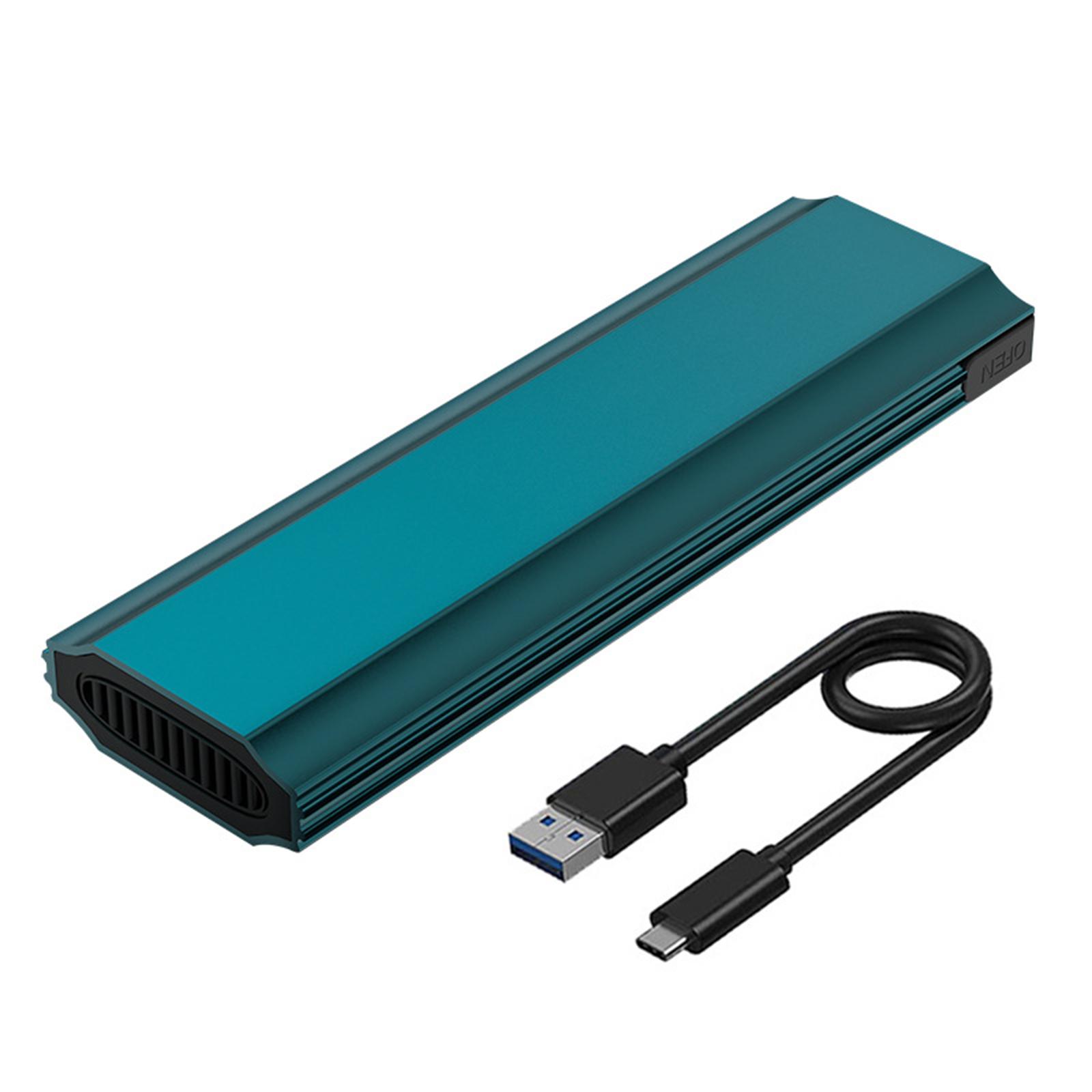 

Корпус для жесткого диска M16 TypeC 3.1 NVME/NGFF SSD, корпус для твердотельного накопителя M.2, корпус с радиатором, без инструментов C