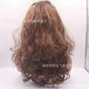 Realistic Young Woman Face Mask Long Hair Latex Halloween Cosplay Party Prop