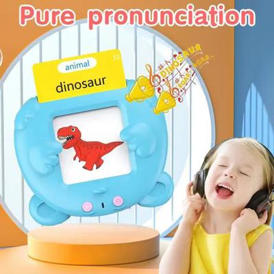 1 Set Tarjetas Flash Parlantes Juguete Educativo con 112/255 Tarjetas Máquina de Educación Temprana para Niños Viaje Preescolar Niños Pequeños Palabras ABC Lectura Juguete de Aprendizaje