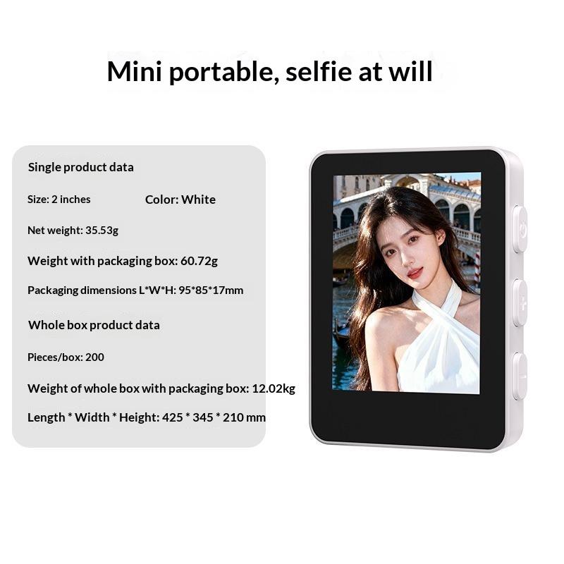 Kabelloser Monitor Rückfahrkamera-Bildschirm Smartphone Selfie Magnetischer Bildschirm Für Vlog Live-Stream Videoaufnahme Outdoor Selfie-Werkzeug