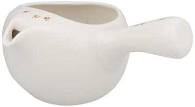 Tokoname Ware "Akiko Neko" Charmil White Tea, 320ml, Y402