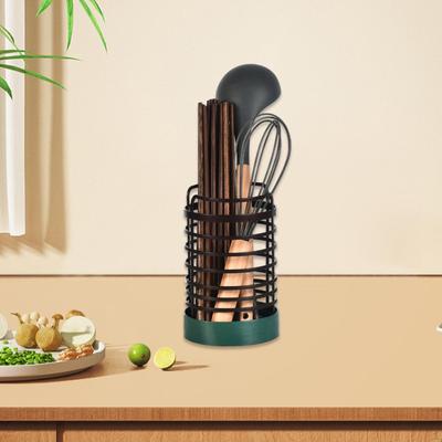 Essstäbchen Käfig Besteck Caddies Eisen Lagerung Abtropffläche Besteck Besteck Rack Halter Küche