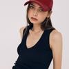 THEFRHT SIGNATURE LOGO STITCH BALL CAP(red)